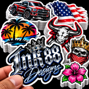 Custom Die Cut Vinyl Stickers